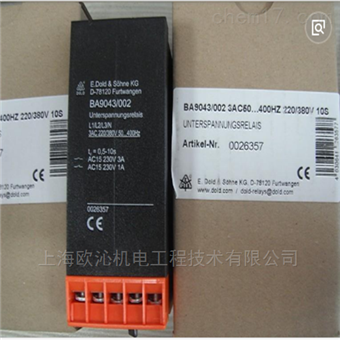 德国dold多德继电器 BA9054/013
